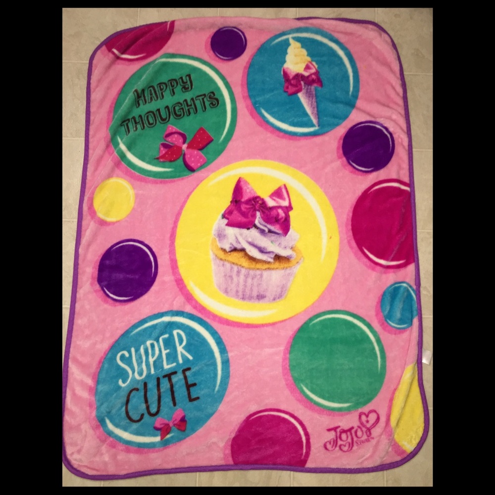 Jo jo fleece blanket